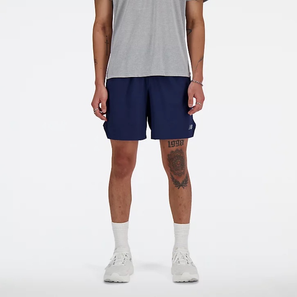 NWT New Balance RC Short. 7” inseam. Size Medium. Navy Blue.